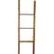 Ekena Millwork 15"W x 48"H x 3 1/2"D Vintage Farmhouse 3 Rung Ladder, Barnwood Decor Collection, Weathered Brown DECR015X048X04LDRBR - alternate 4
